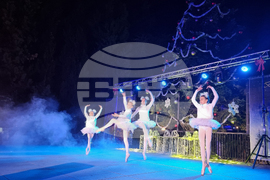 Стара Загора - коледна елха - светлини