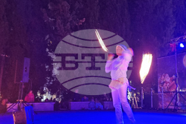 Стара Загора - коледна елха - светлини