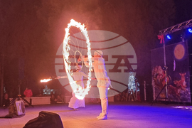 Стара Загора - коледна елха - светлини