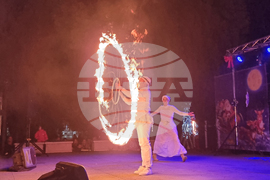 Стара Загора - коледна елха - светлини