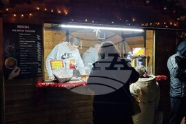 Видин - елха - коледни светлини