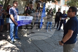Видин - полиция - надзиратели - протест