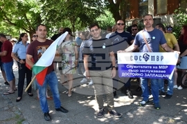 Видин - полиция - надзиратели - протест