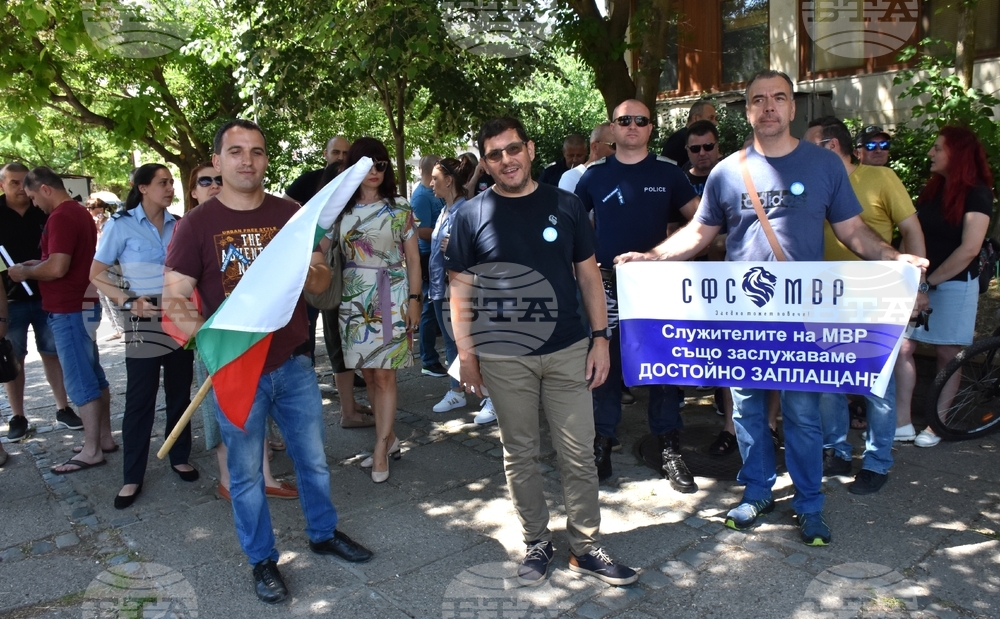 Видин - полиция - надзиратели - протест