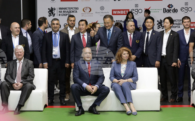 Илияна Йотова - Мултиевропейското първенство по таекуондо - откриване 