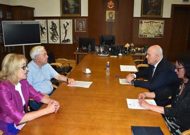 Главният прокурор Иван Гешев обсъди с председателя на Българския хелзинкски комитет Красимир Кънев защитата на правата на лишените от свобода