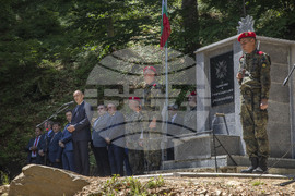 Беласица - Румен Радев - военен паметник - откриване