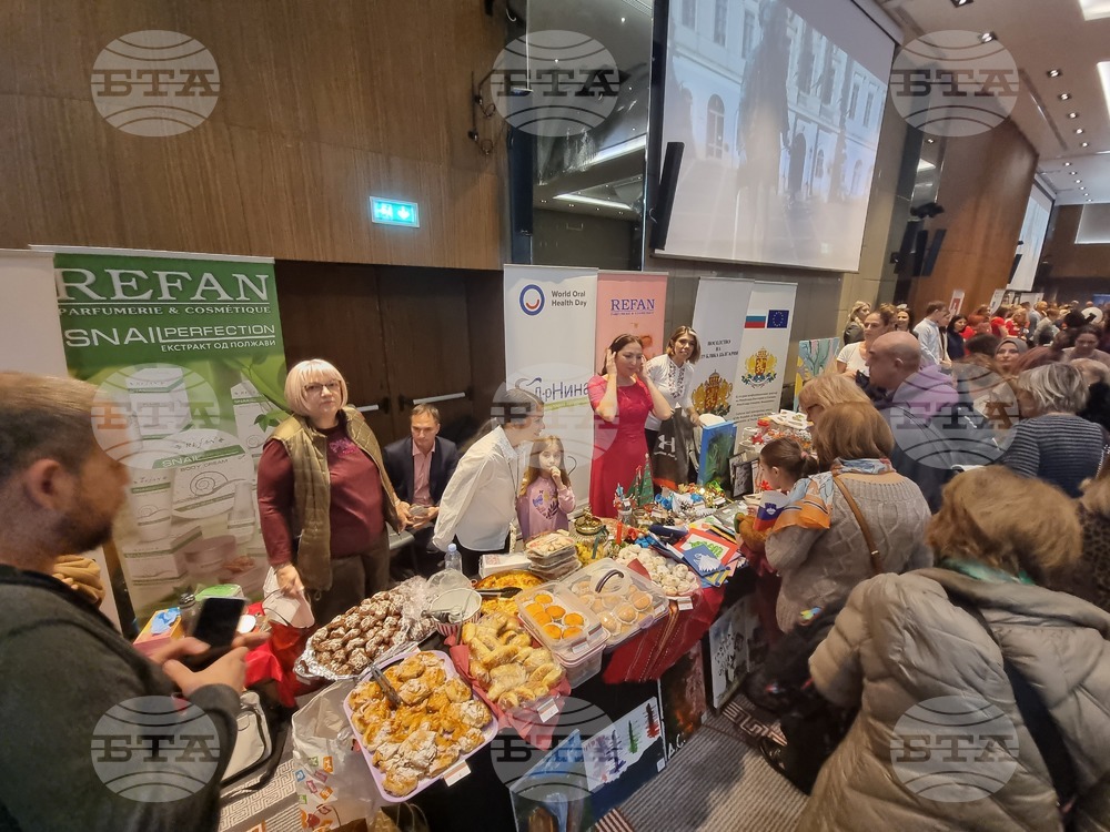 Organizations of Disabled Persons Receive Funds from Charity Christmas Bazaar in Skopje