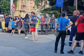 Варна - служители на МВР - протест