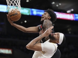 Rockets Lakers Basketball