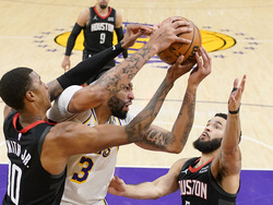 Rockets Lakers Basketball