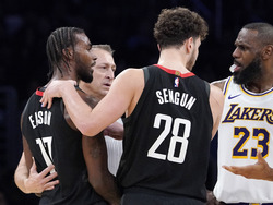 Rockets Lakers Basketball