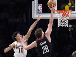 Rockets Lakers Basketball