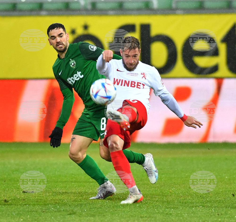 Лудогорец си тръгна с минимална победа от Враца в първа полуфинална среща за Купата на България