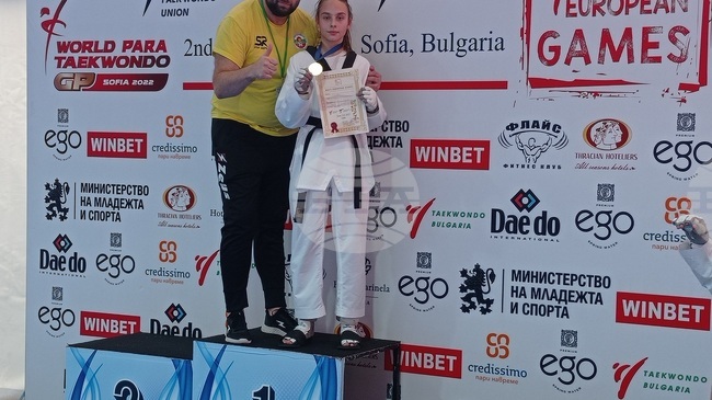 Erika Karabeleva Takes Silver at European Taekwondo Championships