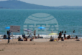 Бургас - плаж - топло време