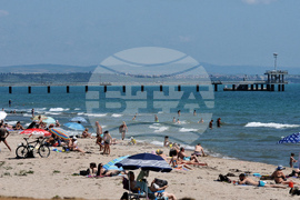 Бургас - плаж - топло време