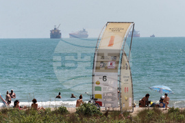 Бургас - плаж - топло време