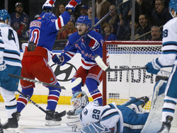 Sharks Rangers Hockey