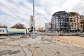 Пловдив -  кръстовище - асфалтиране