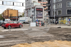 Пловдив -  кръстовище - асфалтиране