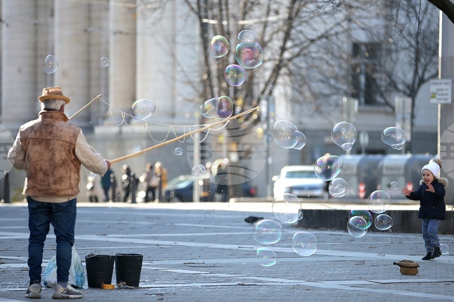 Ежедневие - уличен артист