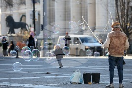 Ежедневие - уличен артист
