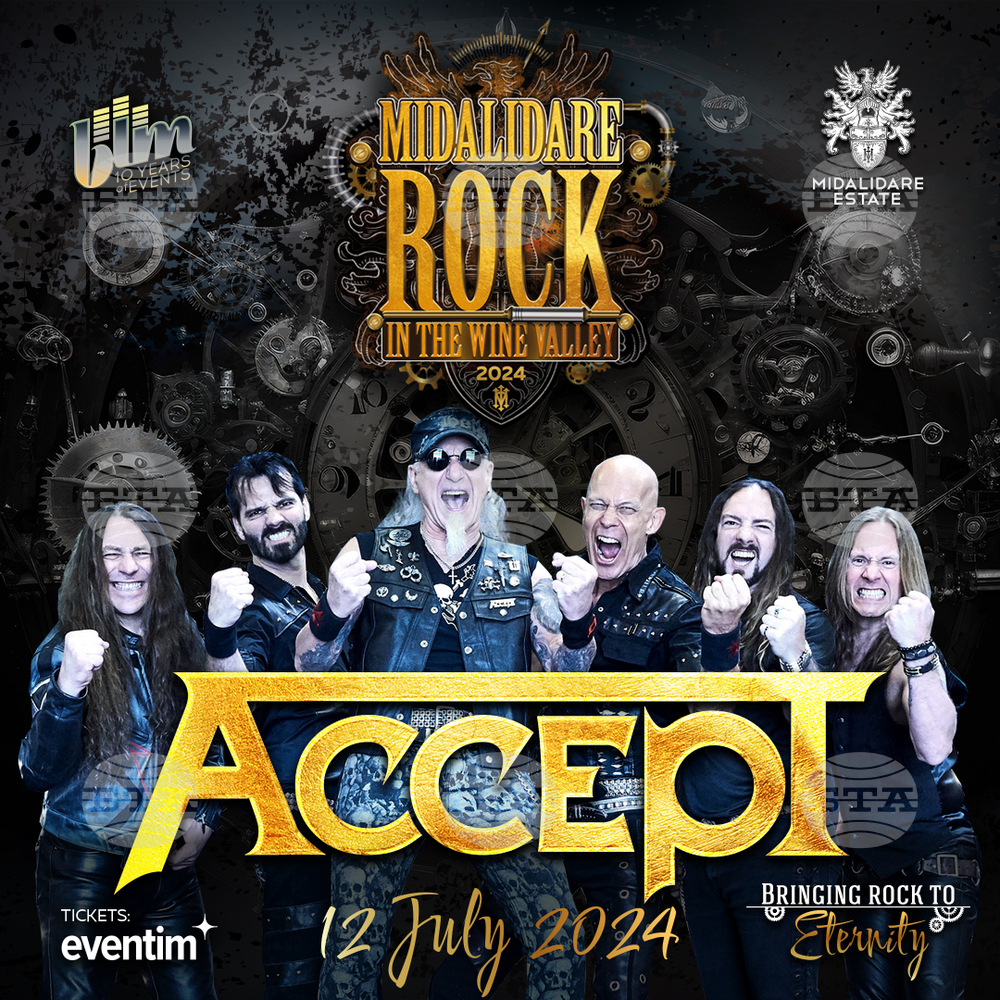 Metal Bands Accept, Saxon, HammerFall, Delain to Perform at Midalidare Rock In The Wine Valley Festival