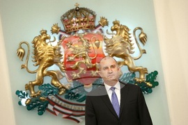 Румен Радев - Алфредо Нестор Атанасоф - награждаване