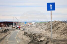 Бургас - крайбрежна алея - пясъчни навявания