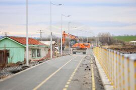 Бургас - крайбрежна алея - пясъчни навявания