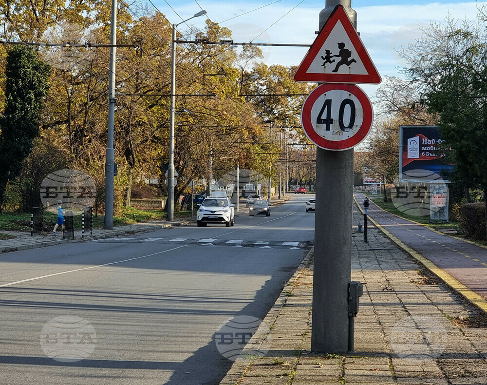 Сливен - пешеходни пътеки