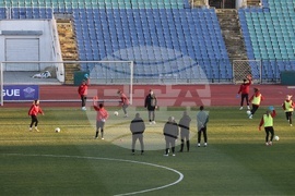 Женски национален отбор по футбол - тренировка