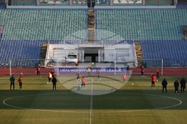 Женски национален отбор по футбол - тренировка