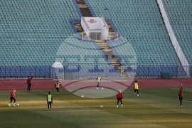 Женски национален отбор по футбол - тренировка