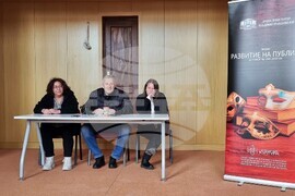 Видин - Драматичен театър – пресконференция - проект