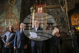 Света гора - Румен Радев - посещение 