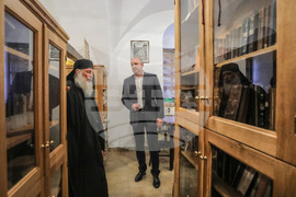 Света гора - Румен Радев - посещение 