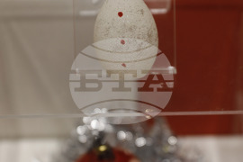 Русе - стари коледни играчки - изложба