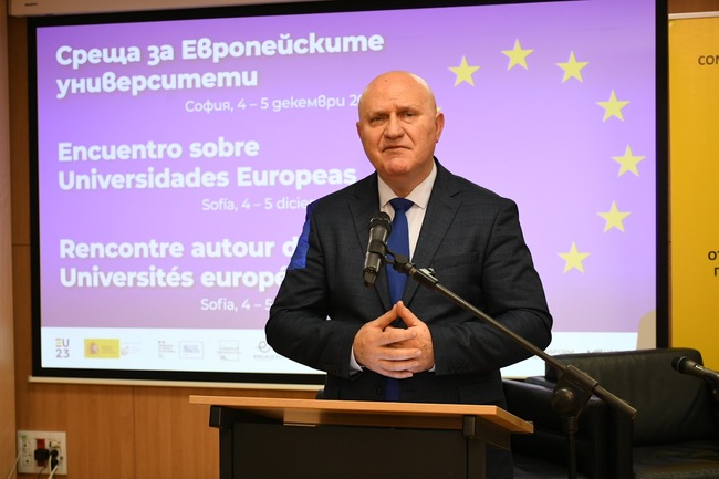 Използваме европейския опит при подготовката на нормативни актове във висшето образование, каза министър Галин Цоков