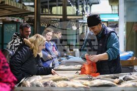 Бургас - пазар - риба