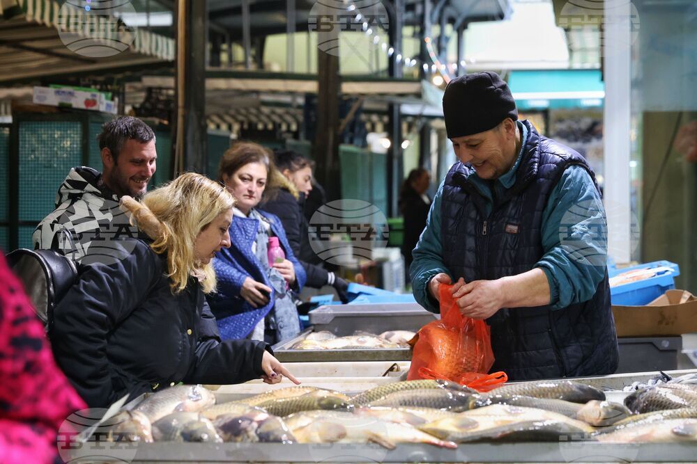Бургас - пазар - риба