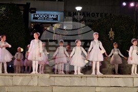 Сандански - запалване на коледните светлини