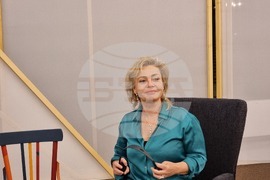 Софийски международен литературен фестивал - Анете Биерфелт - среща