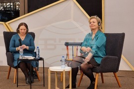 Софийски международен литературен фестивал - Анете Биерфелт - среща