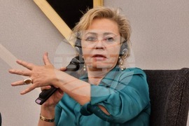 Софийски международен литературен фестивал - Анете Биерфелт - среща