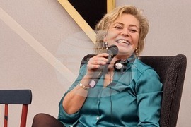 Софийски международен литературен фестивал - Анете Биерфелт - среща