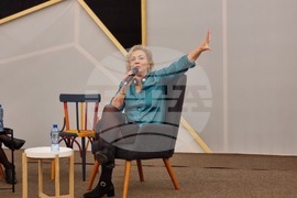 Софийски международен литературен фестивал - Анете Биерфелт - среща