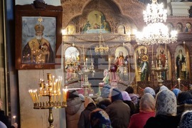 Ямбол - мощи на Свети Николай Чудотворец - литийно шествие