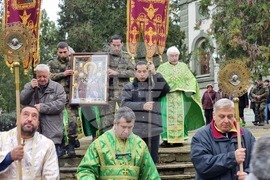 Ямбол - мощи на Свети Николай Чудотворец - литийно шествие